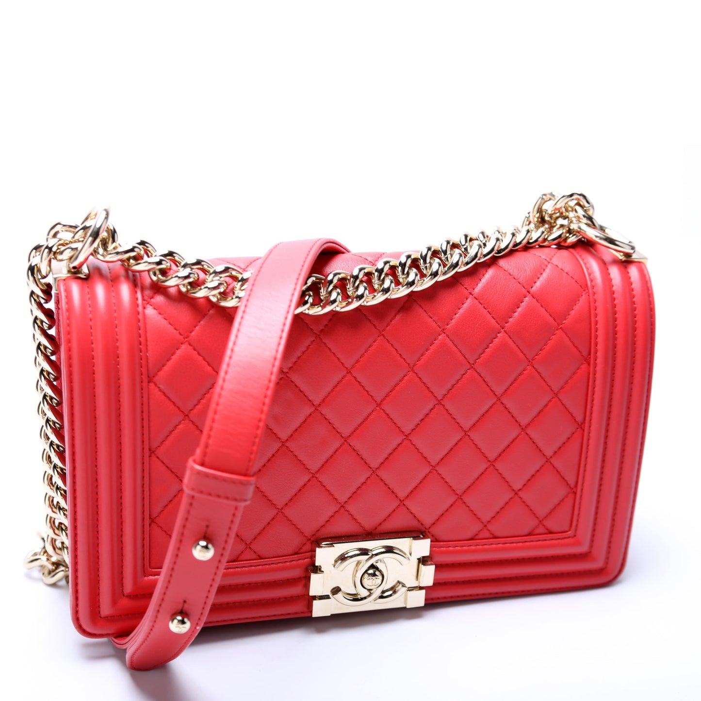 Chanel Boy Flap Medium New Calfskin 27M Bag