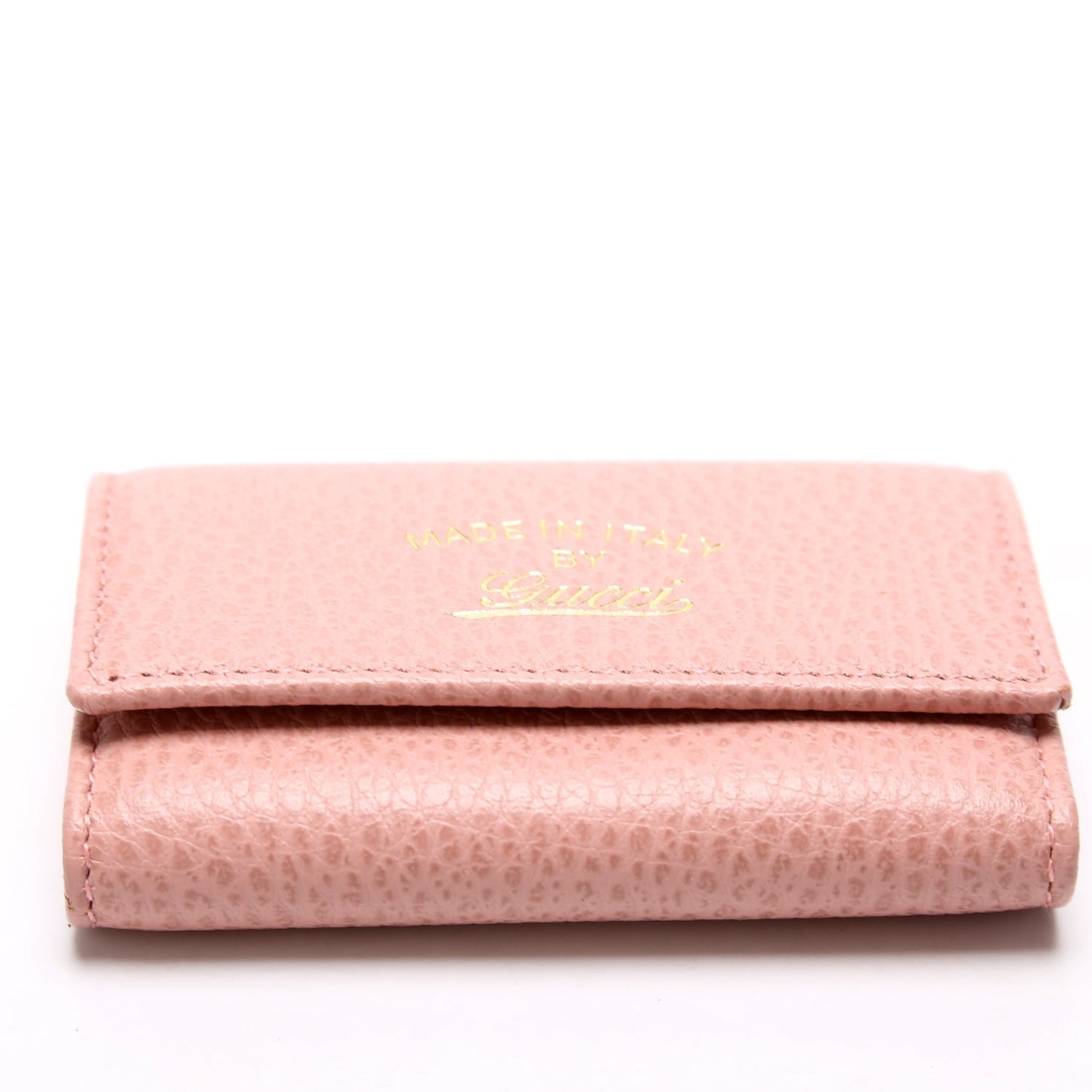 Gucci  Leather Logo Key Case