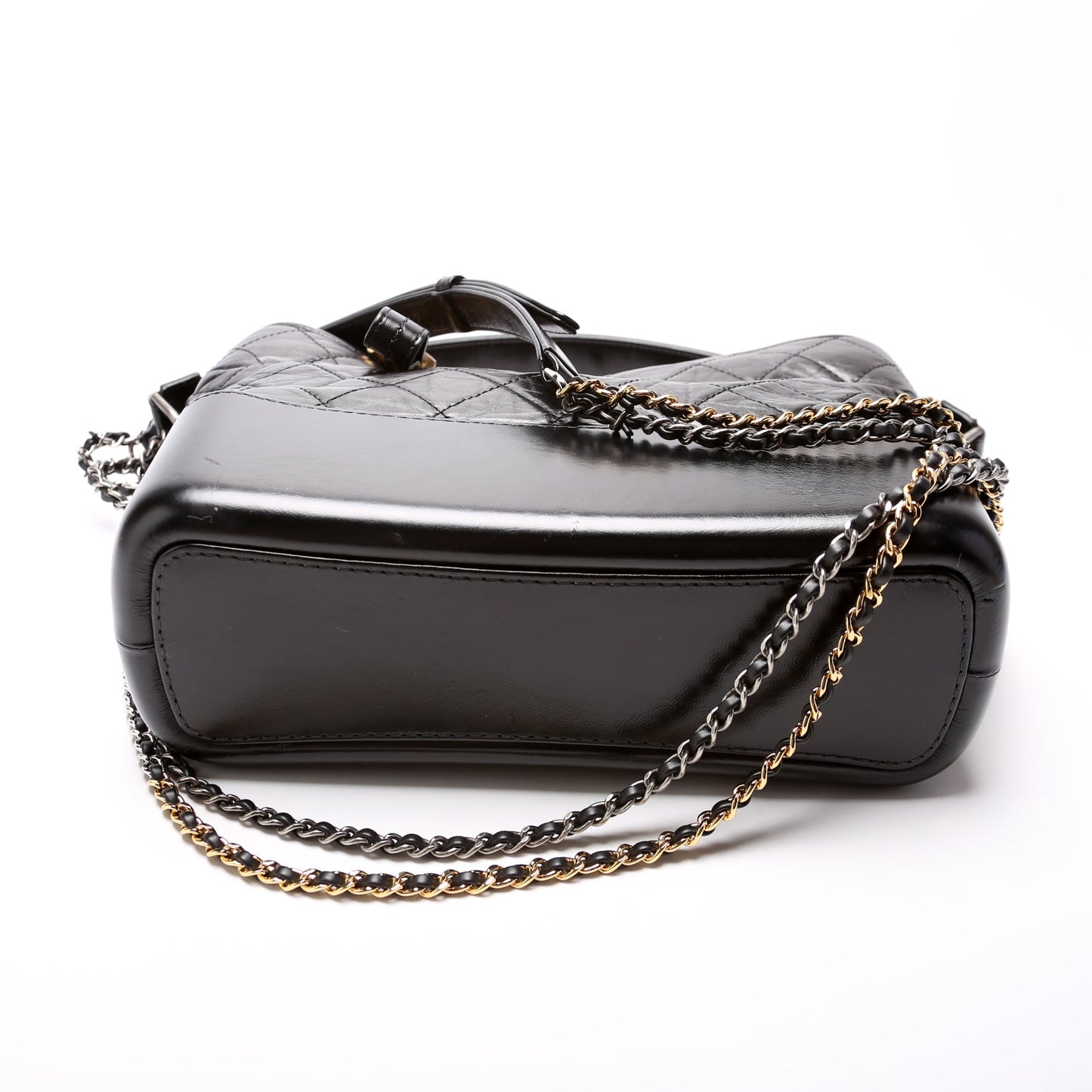Chanel Gabrielle Hobo with Bicolor Logo Strap Bag