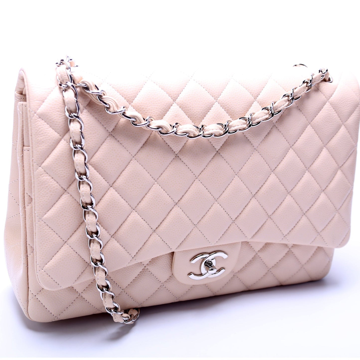 Chanel Classic Flap Maxi Caviar 17-20M Bag
