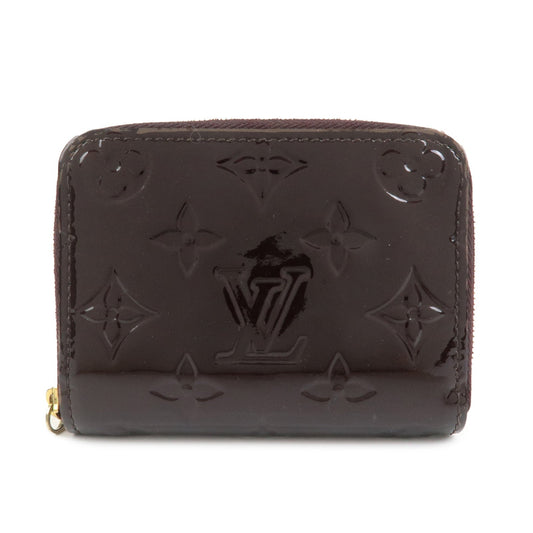 Louis Vuitton Monogram Vernis Zippy Coin Purse Amarante M93607