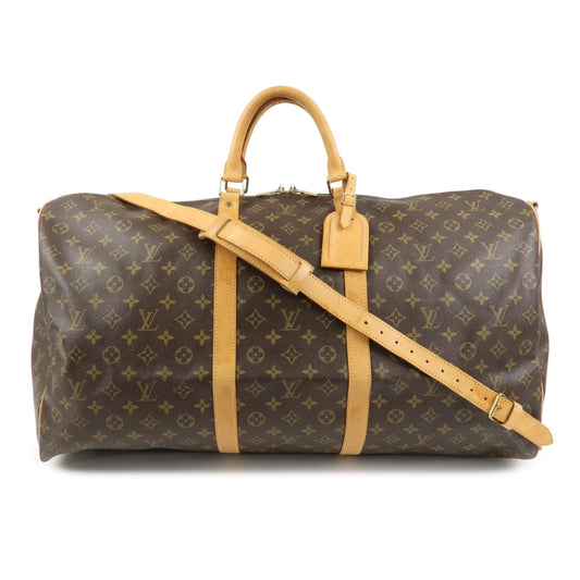Louis Vuitton Monogram Keep All Bandouliere 60 Boston Bag M41412
