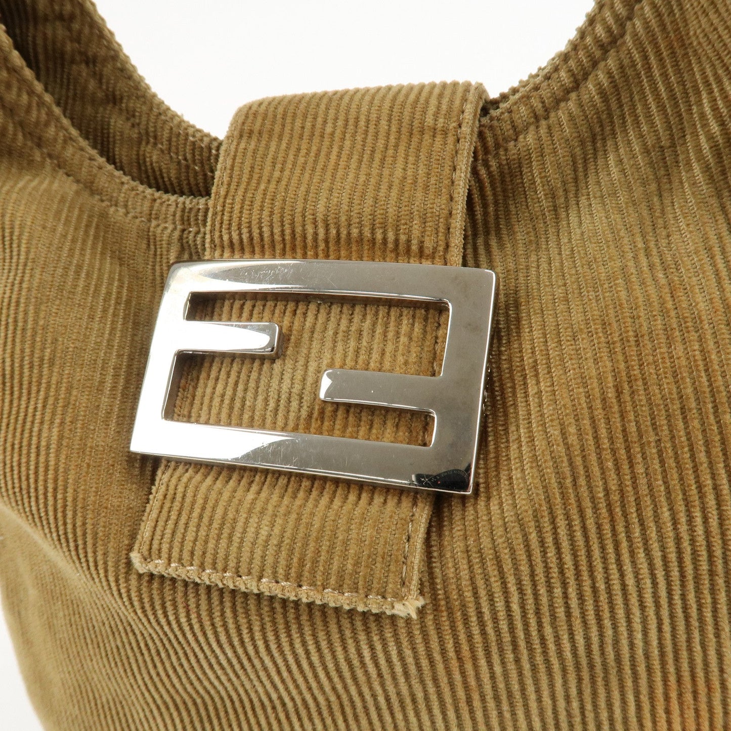 FENDI Corduroy Shoulder Bag 20686  d