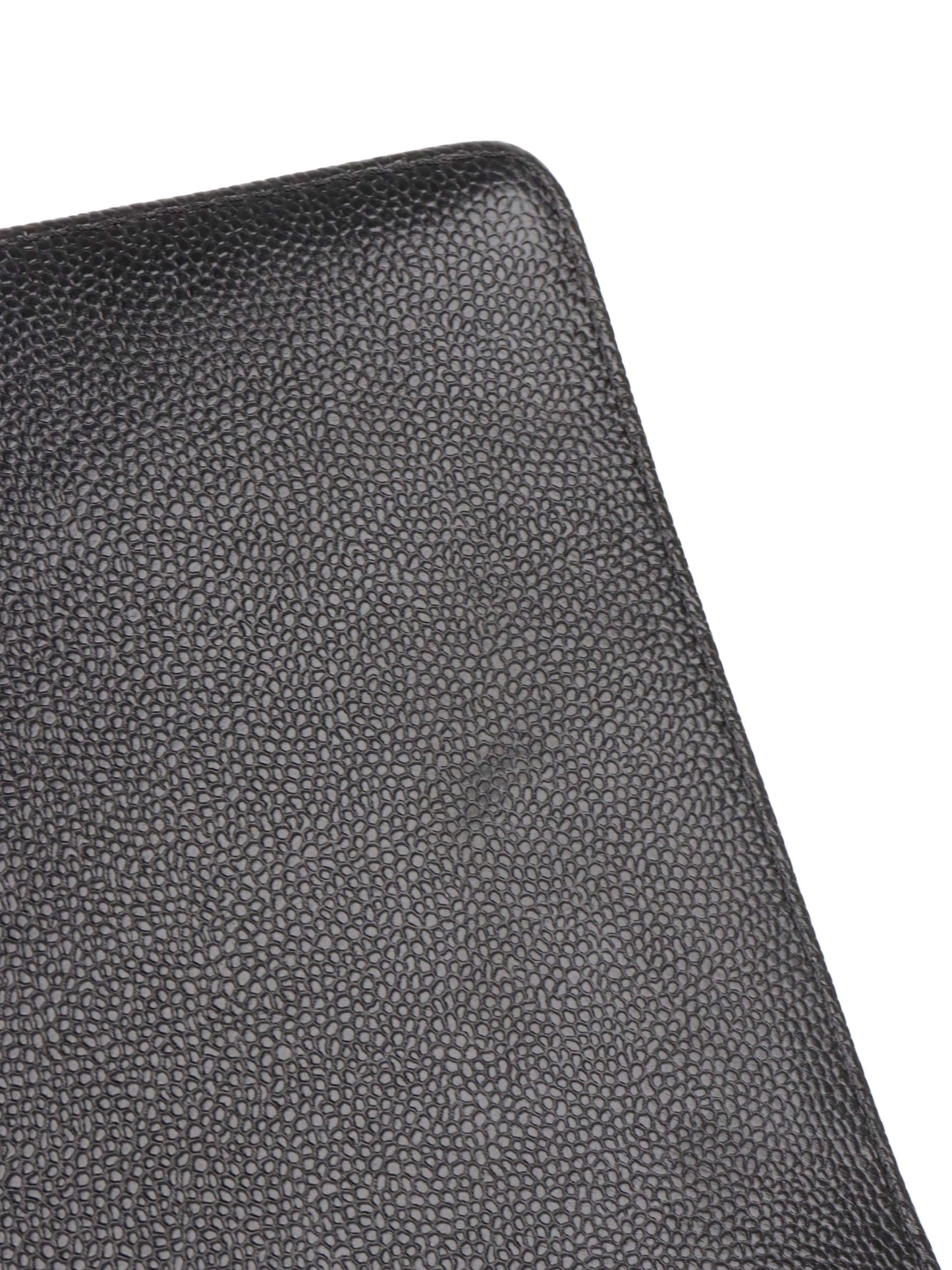 Chanel Black Chevron Caviar Medium Boy Bag.