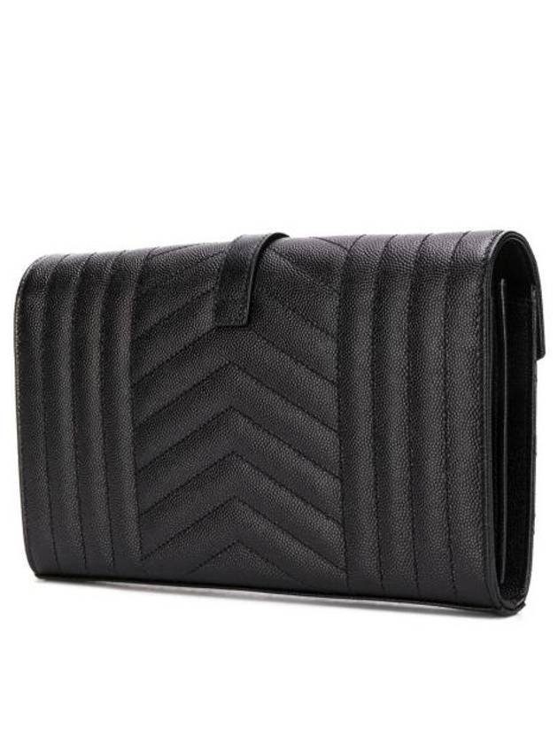 Luxury Saint Laurent Trending 2025 Cassandre Monogram Chain Cross Bag Black