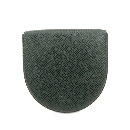 Louis Vuitton Taiga Porte Monnaie Cuvette Coin Case Epicea M30374