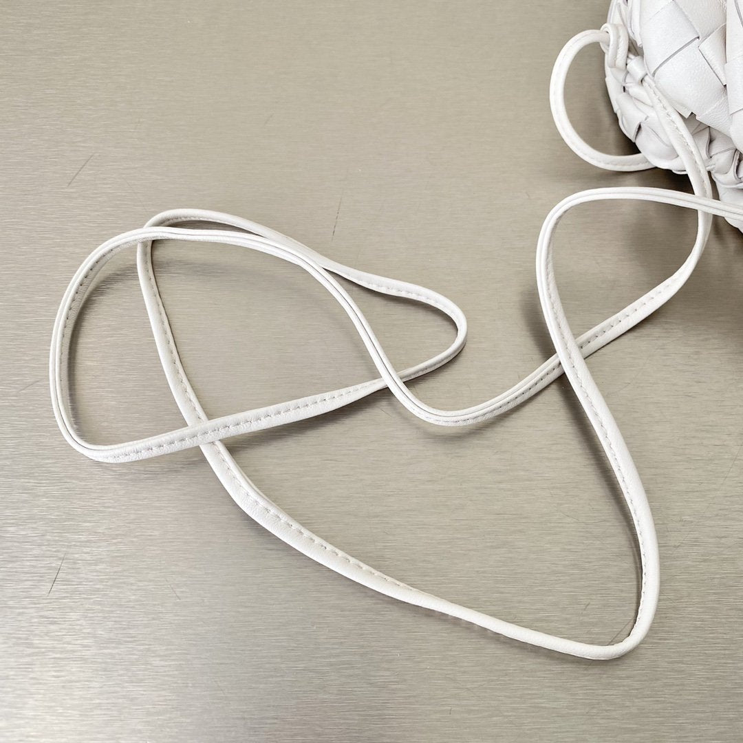 Top Quality Mini Pouch White, For Women, Bags 8.6in/22cm 585852VCPP19644