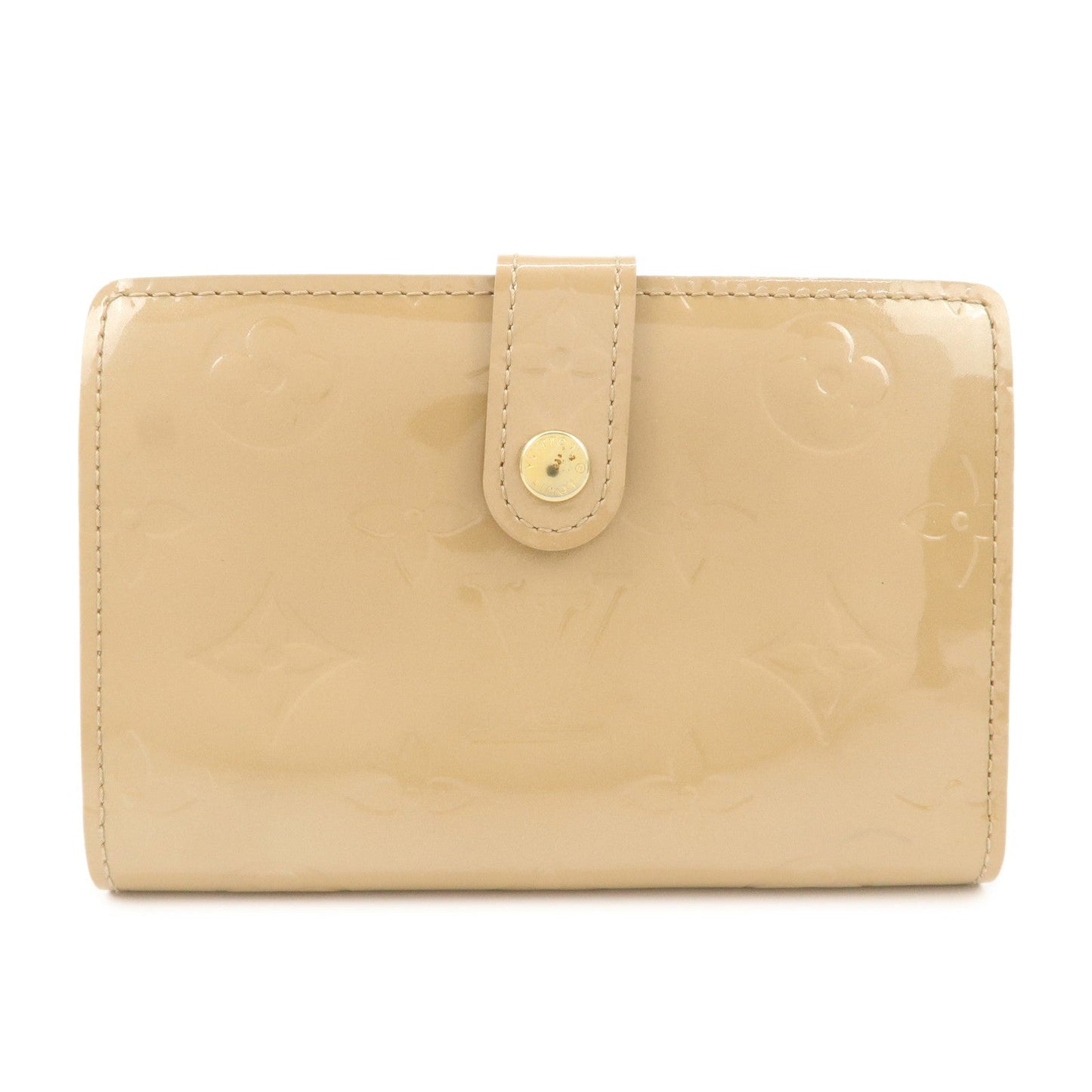 Louis Vuitton Monogram Vernis Porte Monnaie Noisette M91361