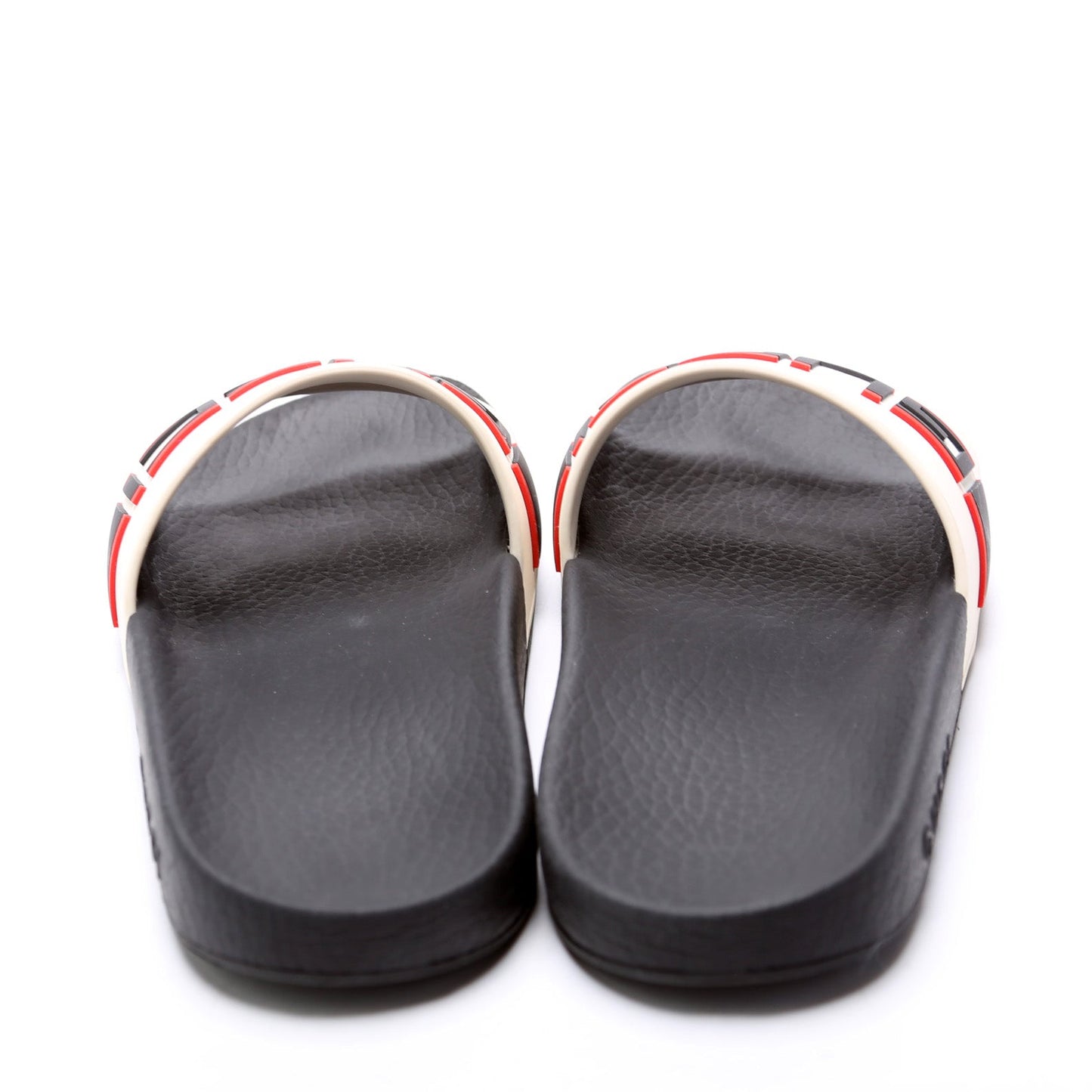 Gucci Logo Rubber Slides Size