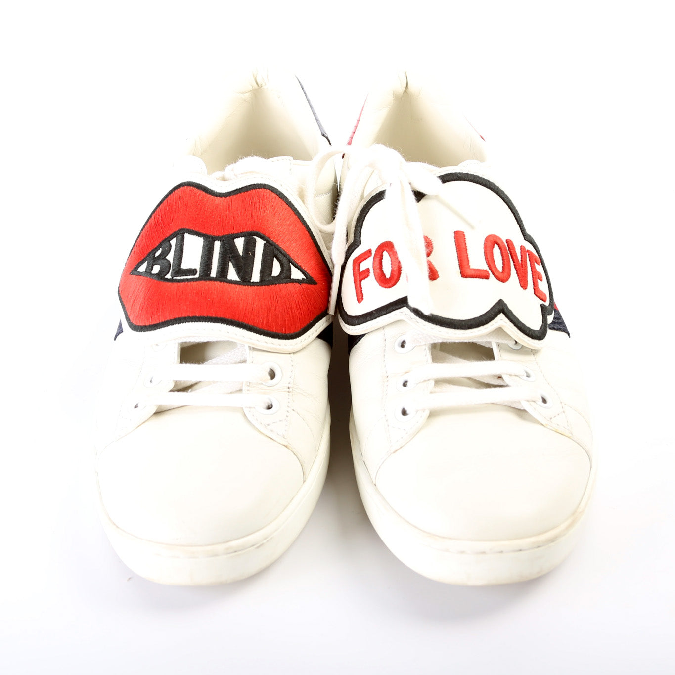 Gucci Ace Web Sneakers Size .