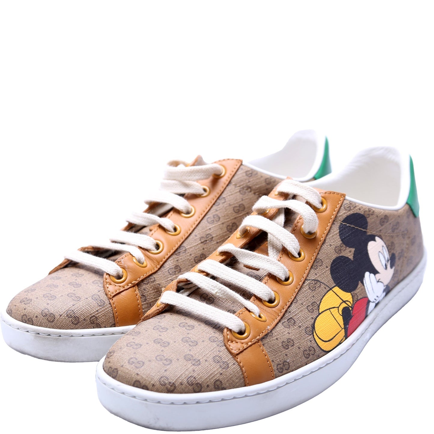 Gucci Ace Web Micket Sneakers Size .