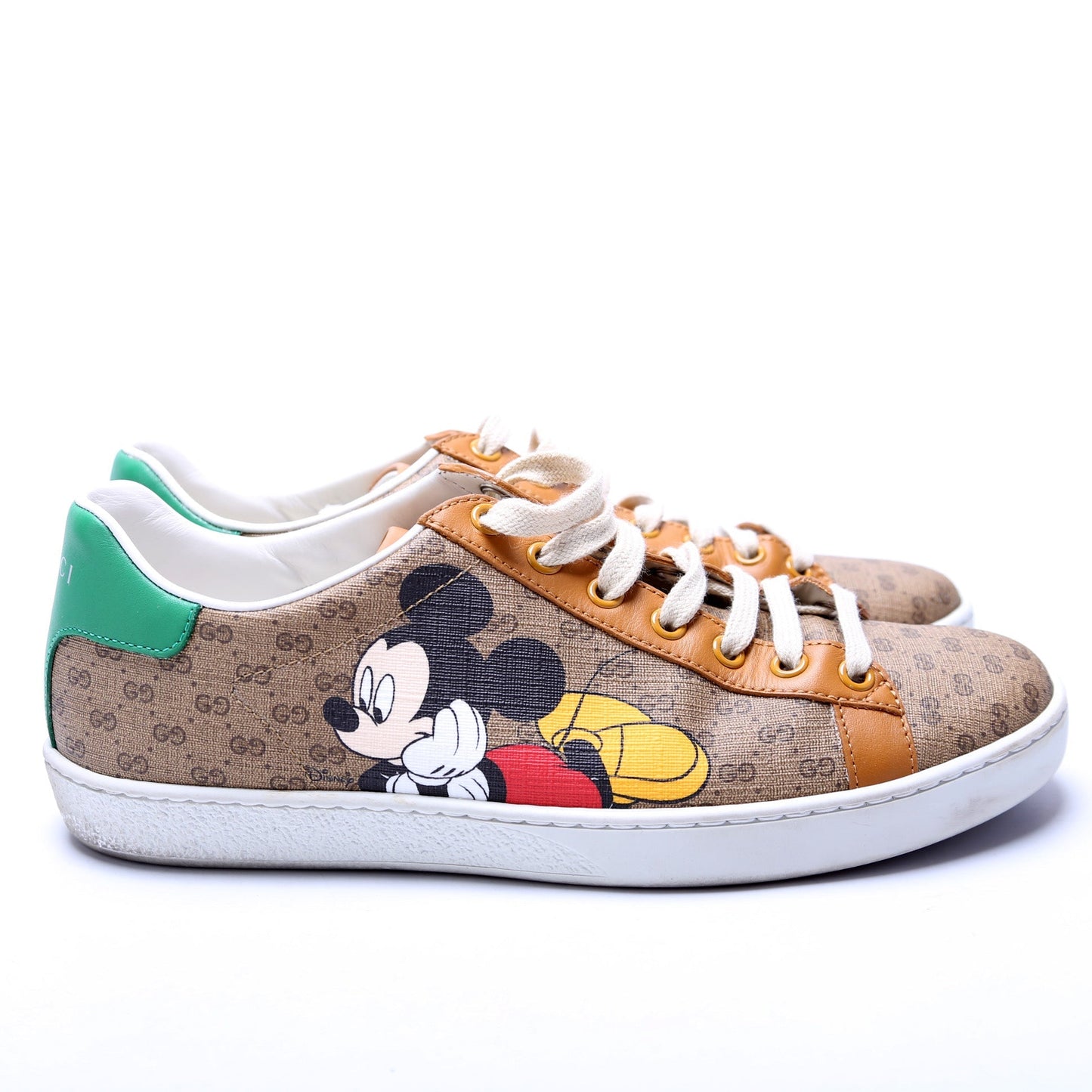 Gucci Ace Web Micket Sneakers Size .