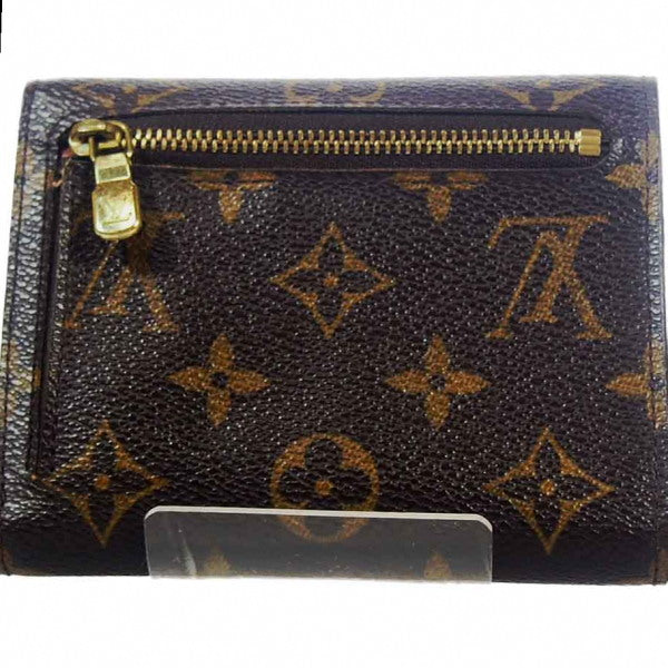 LOUIS VUITTON Tri-fold wallet M58013 Monogram canvas Brown Portefeuille and Koala Monogram with coin pocket Women