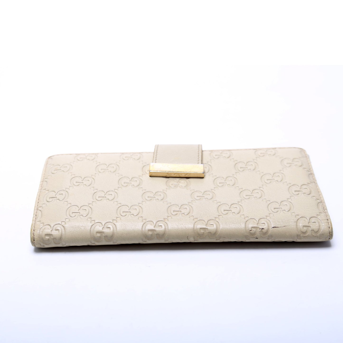 Gucci  Guccissima Continental Flap Wallet