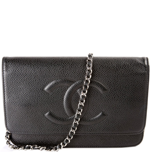 Chanel WOC Timeless CC Caviar 18M Bag