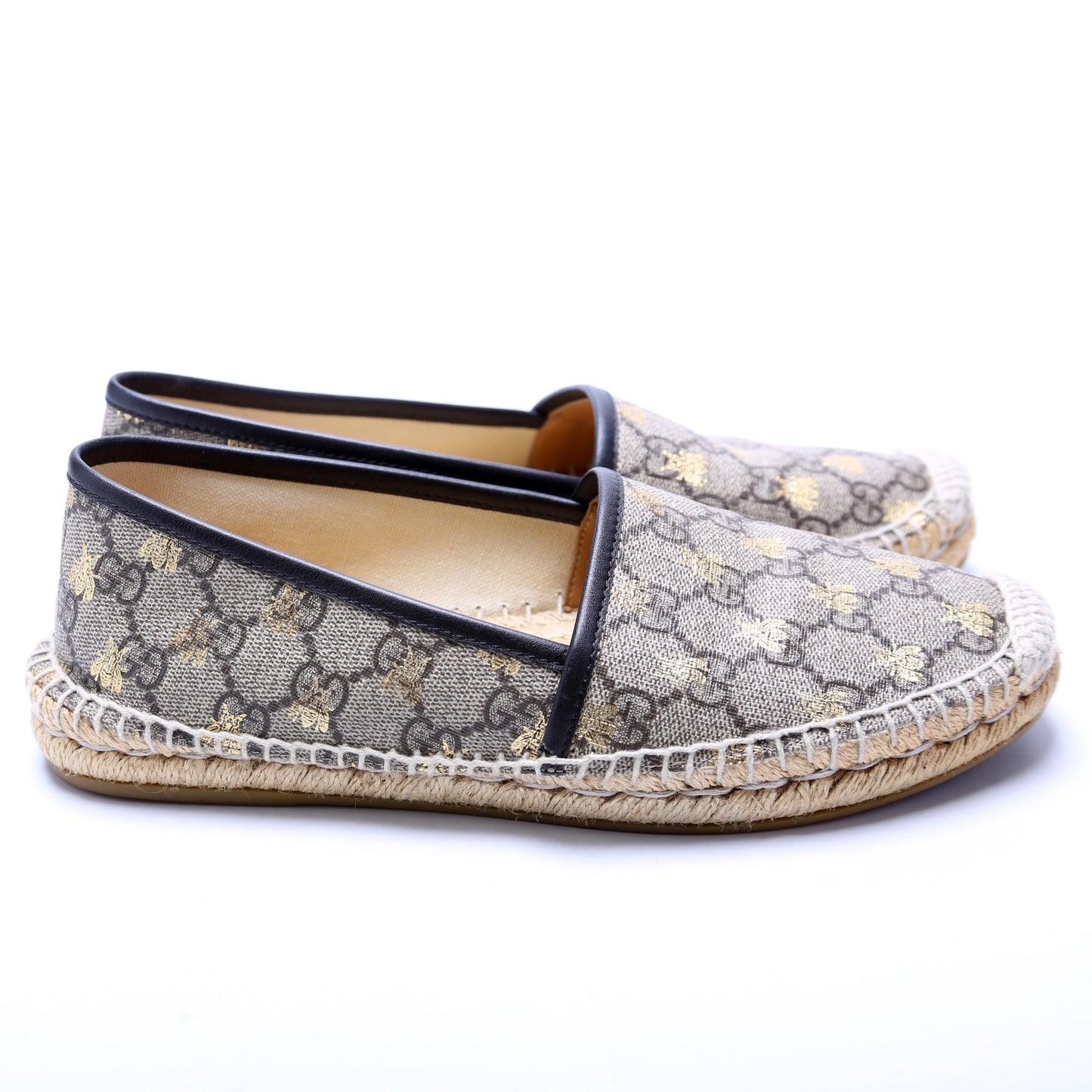 Gucci GG Bee Espadrilles Size
