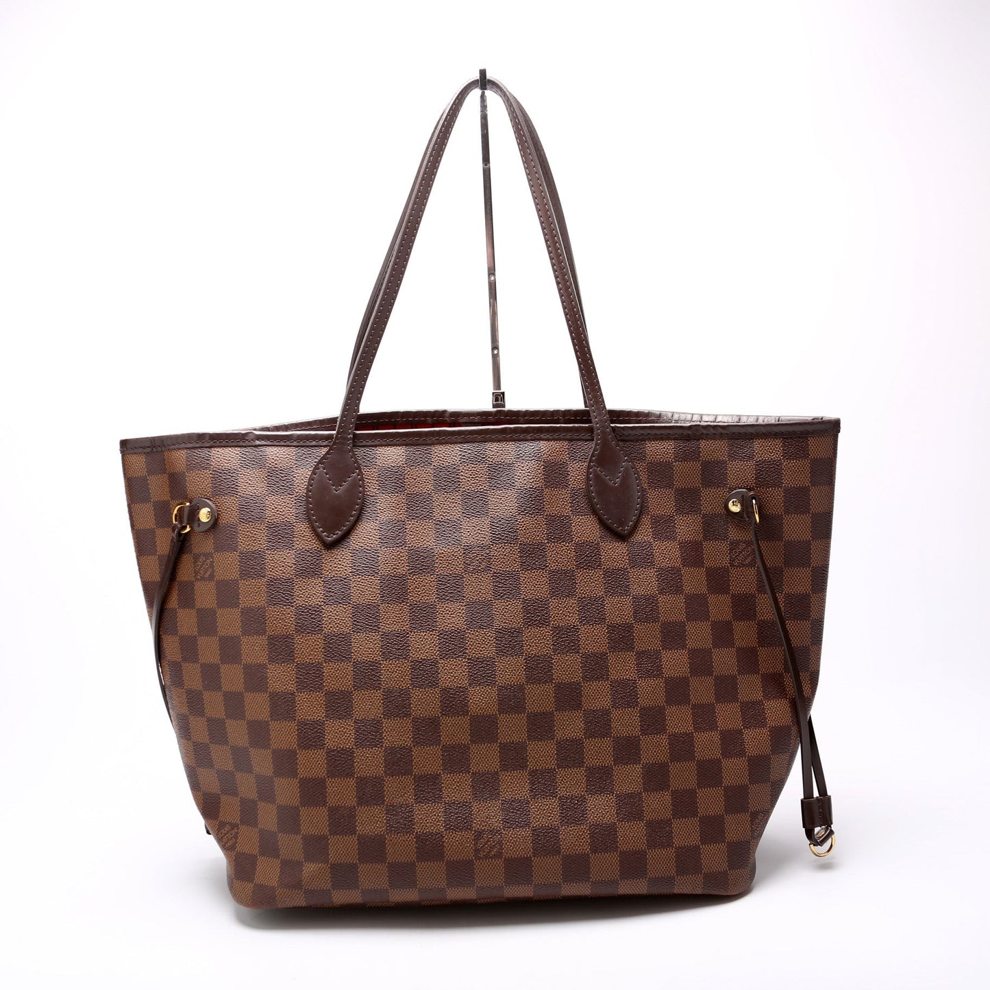 Louis Vuitton Neverfull W/ Wallet MM Damier Ebene