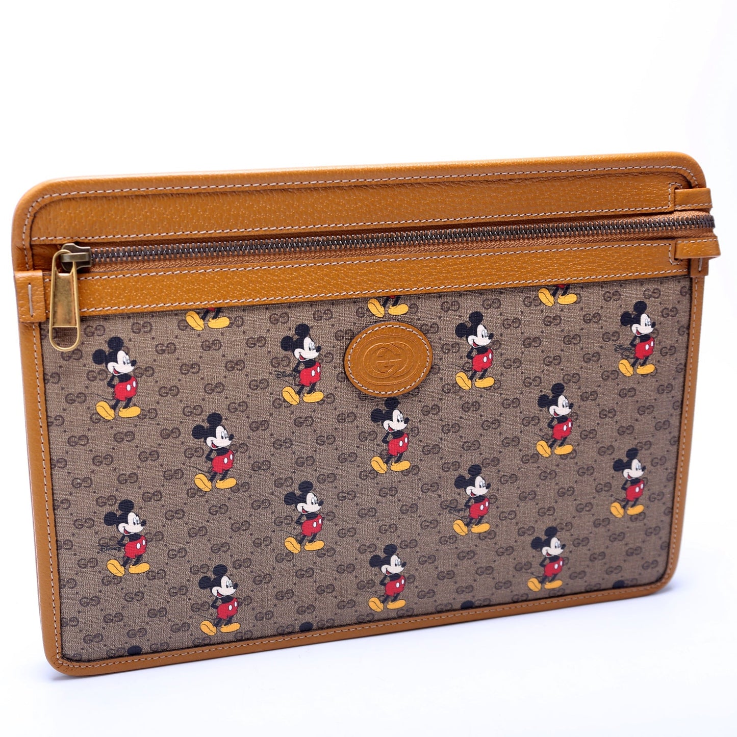 Gucci  Gucci X Disney GG Supreme Mickey Mo  Zip Pouch