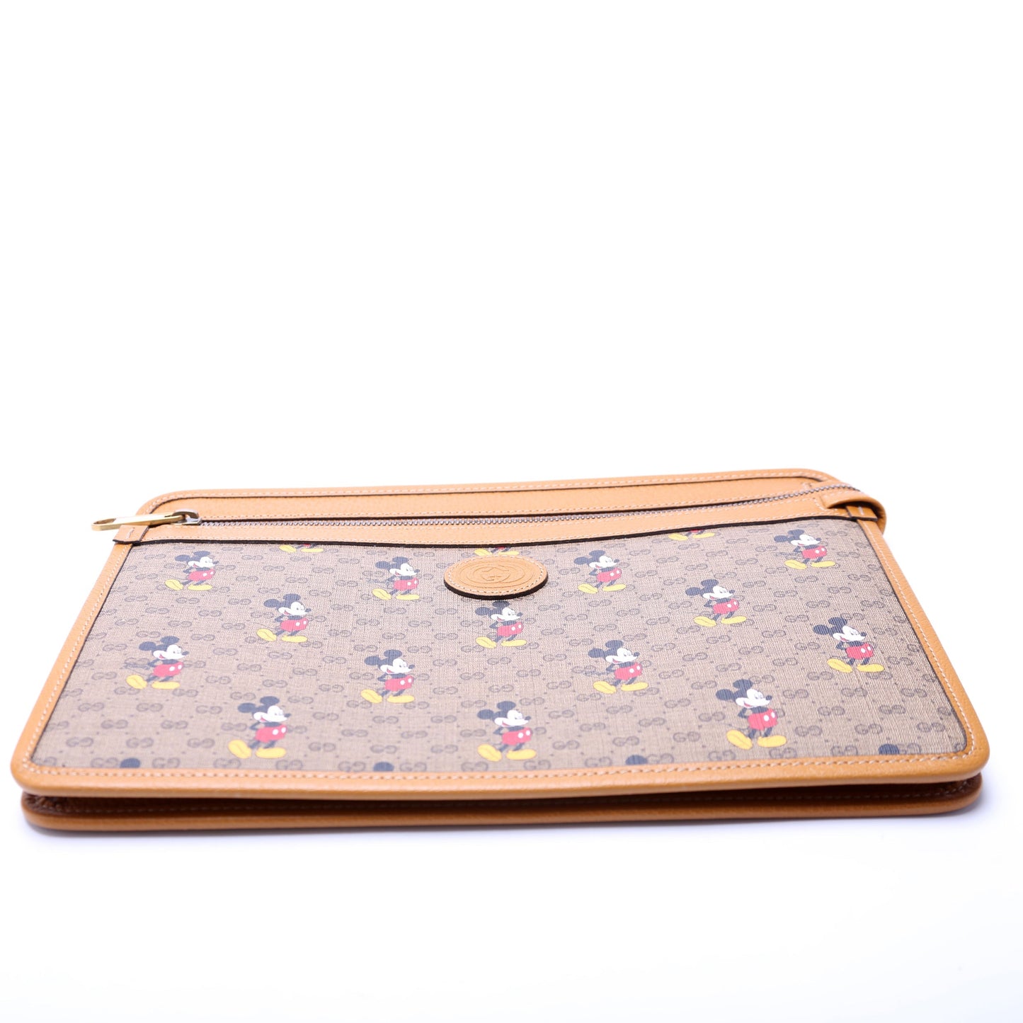 Gucci  Gucci X Disney GG Supreme Mickey Mo  Zip Pouch