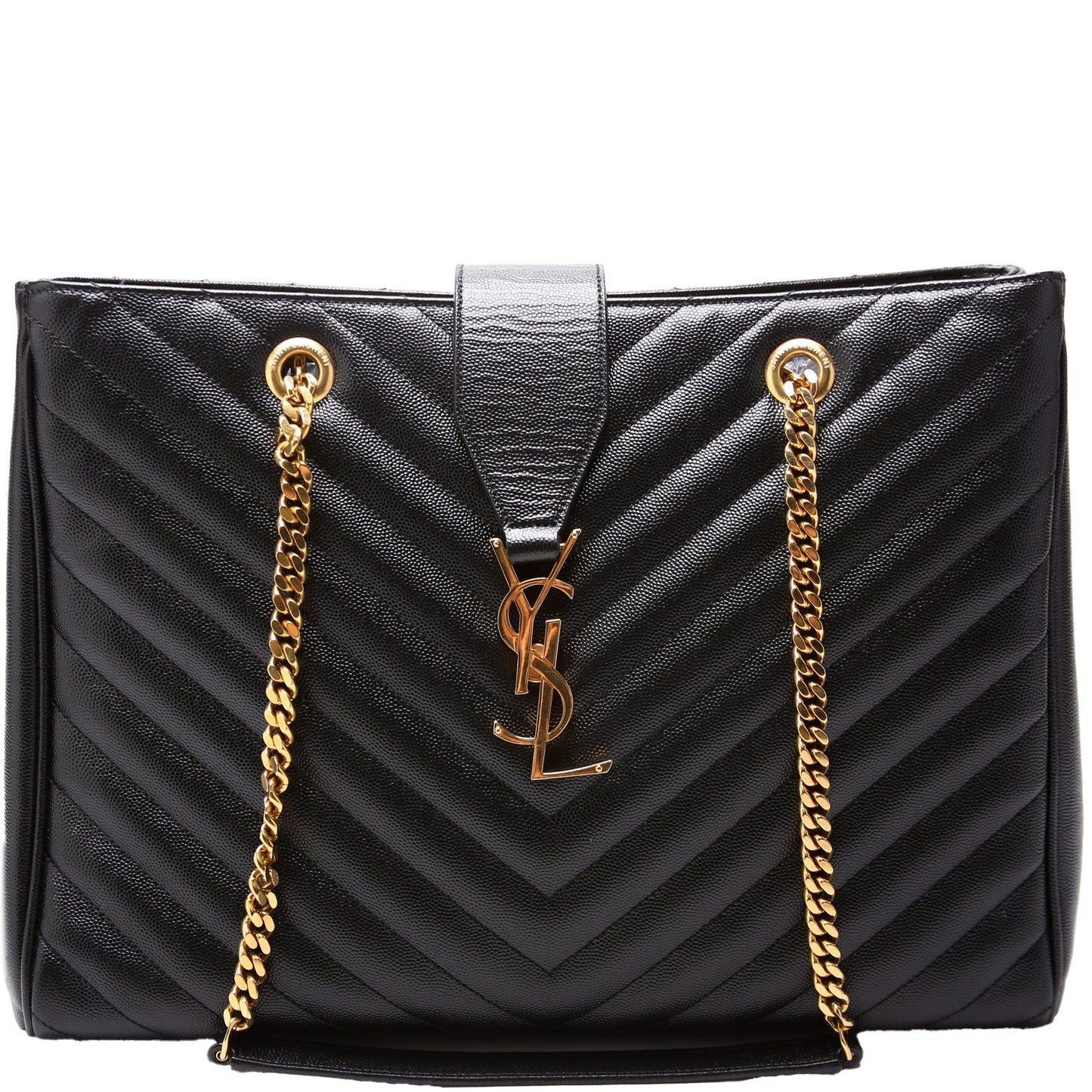 Saint Laurent Grain De Poudre Shopping Bag