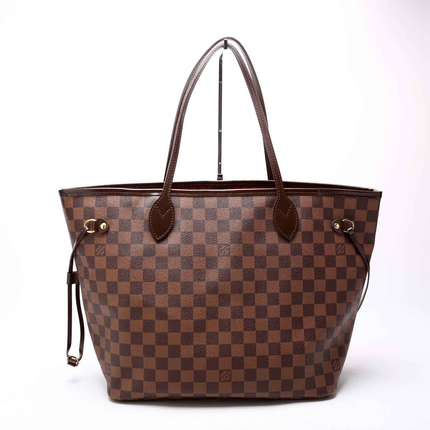 Louis Vuitton Neverfull MM W/Wallet Damier Ebene