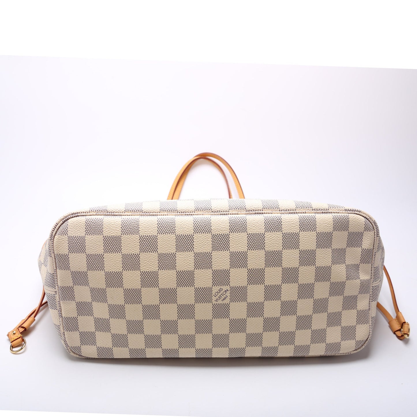 Louis Vuitton Neverfull W/Wallet MM Damier Azur