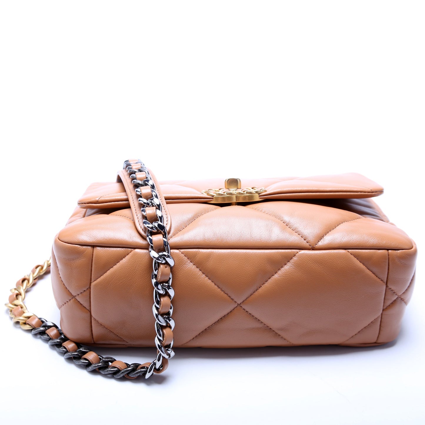 Chanel Quilted Goatskin 19 Medium Flap RFID Bag
