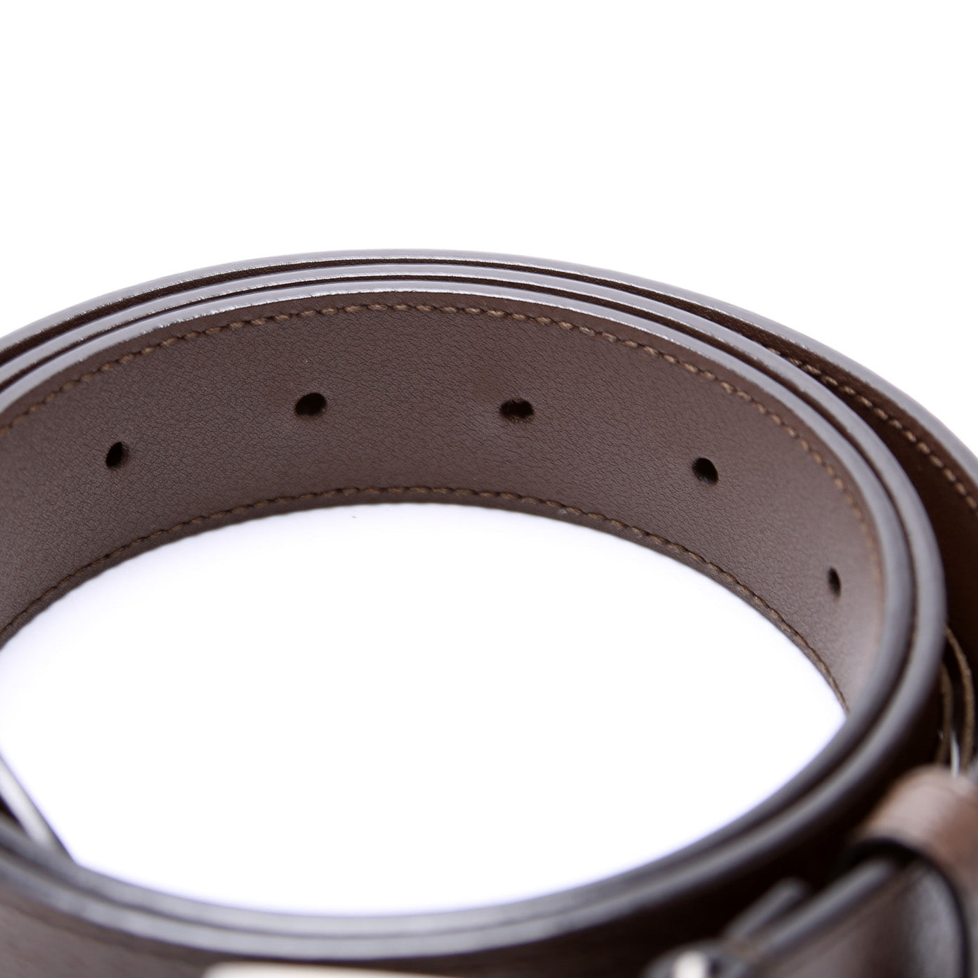 Gucci Logo Buckle Leather Belt Size /