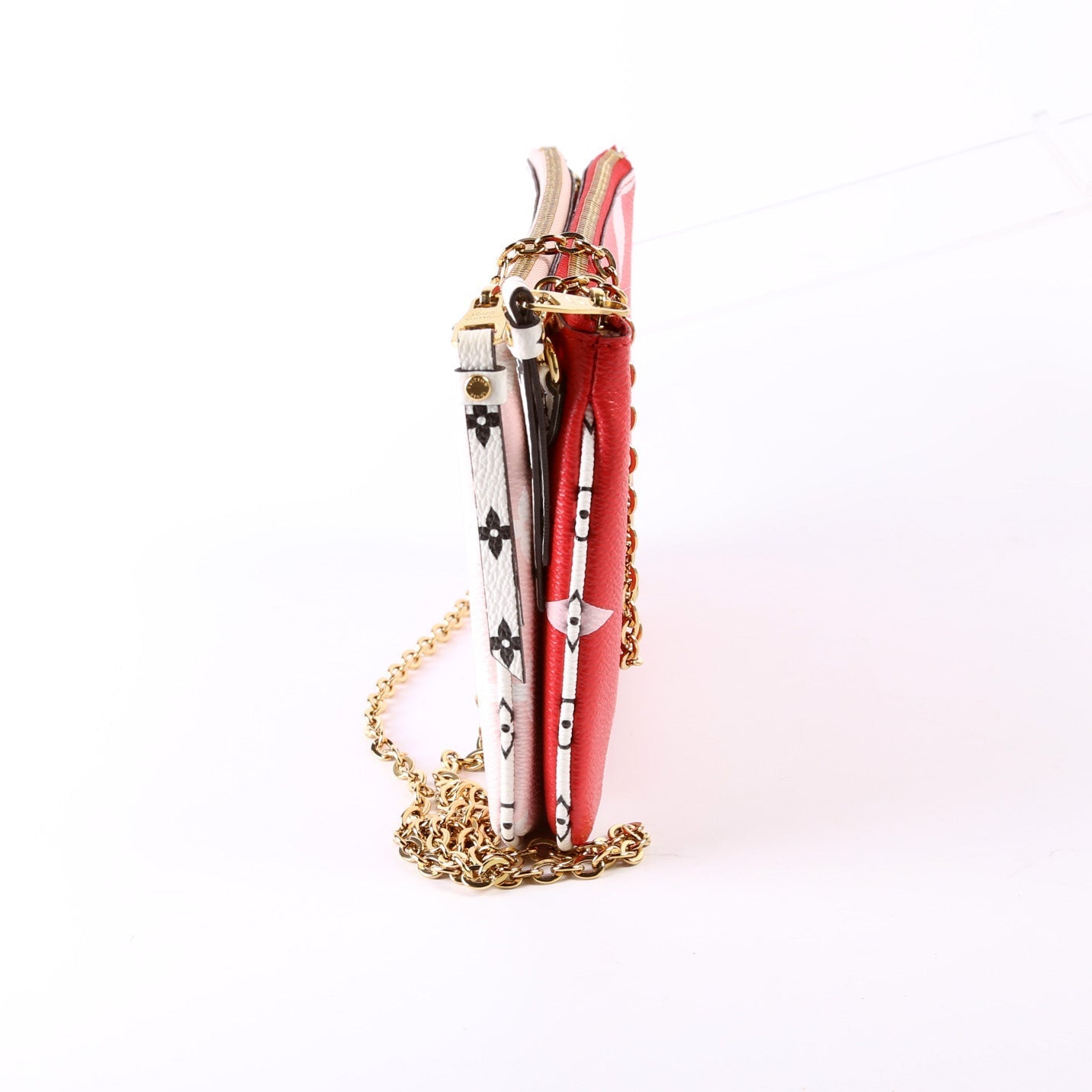 Louis Vuitton Double Zip Giant Monogram Rouge
