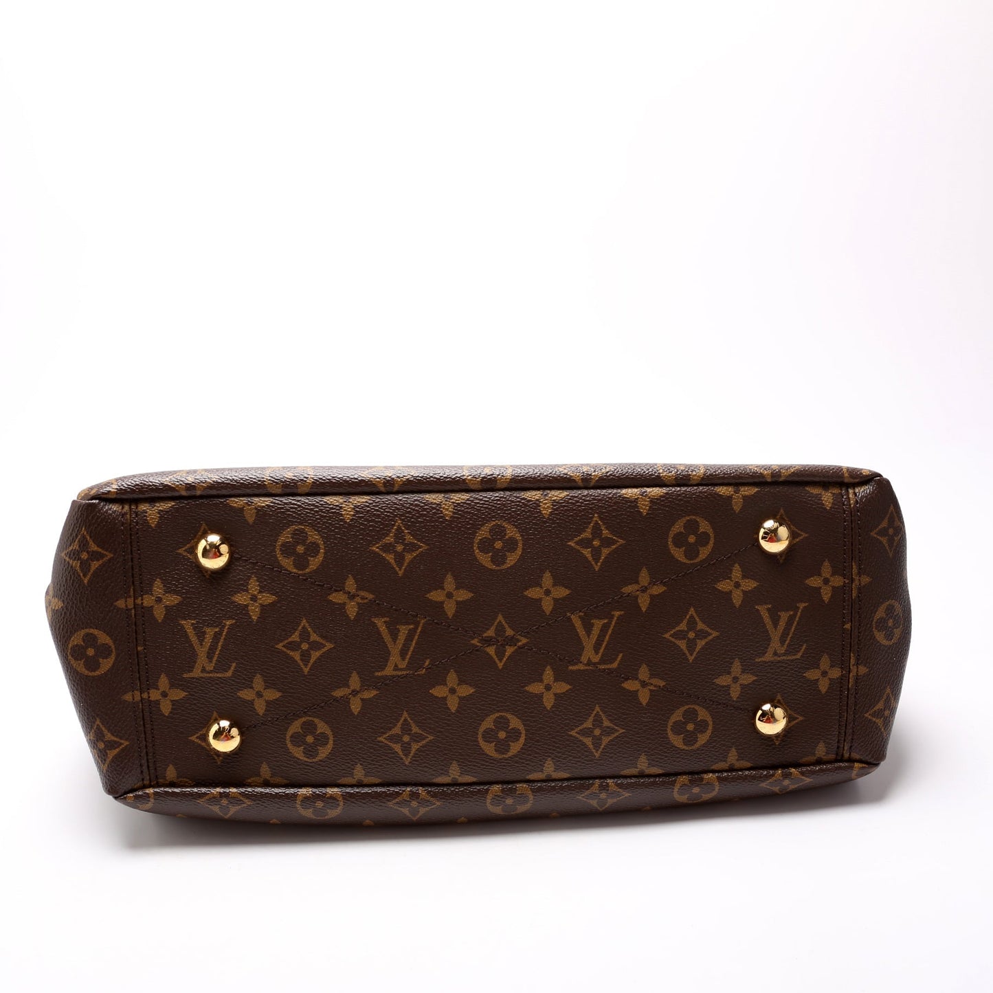Louis Vuitton Pallas Tote Monogram Canvas Side