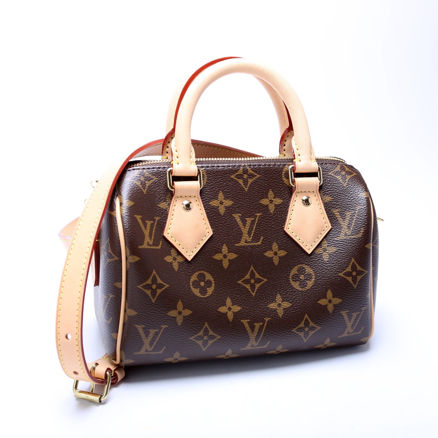 Louis Vuitton Speedy 20 Bandouliere With Canvas Strap Monogram