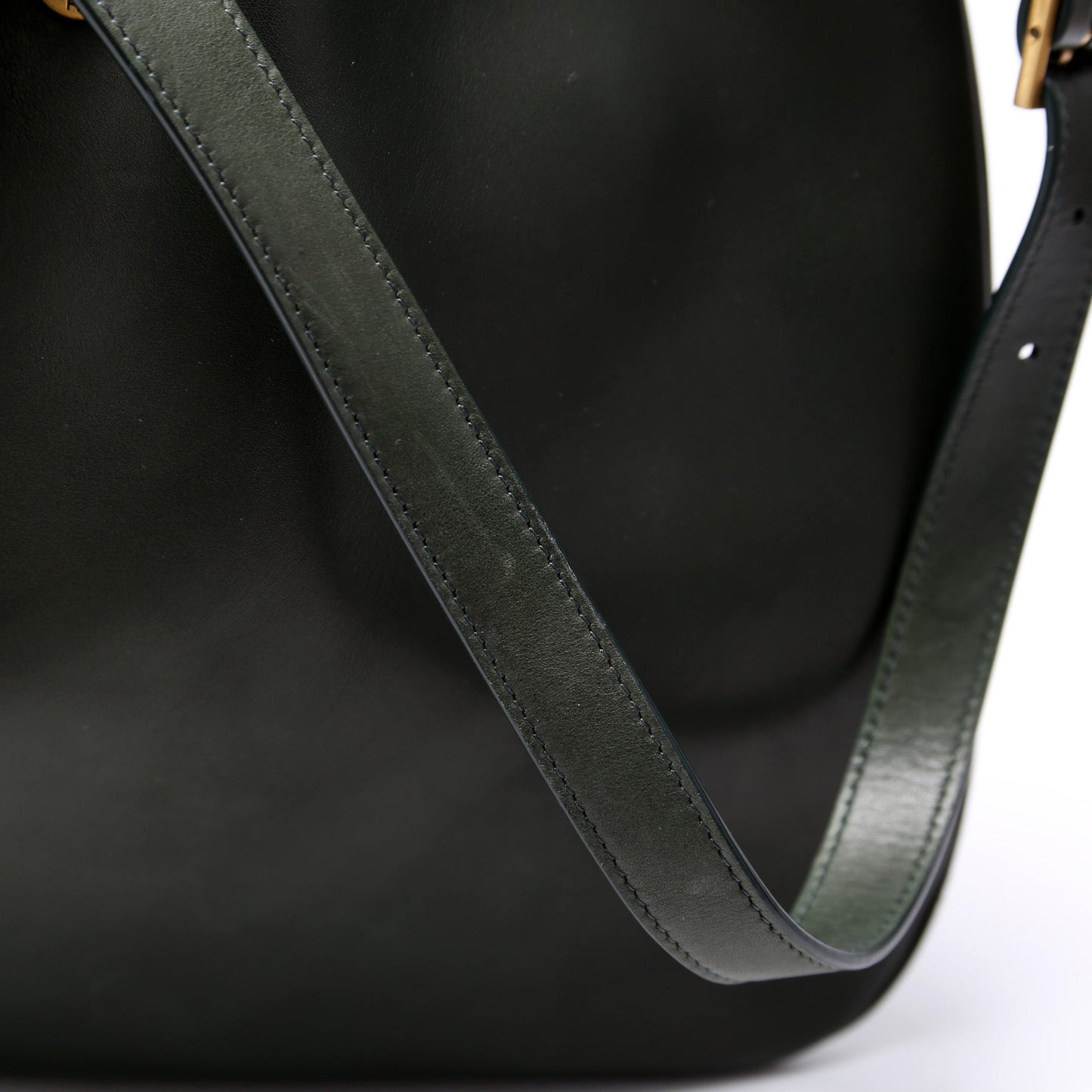 Saint Laurent Paris VII Medium Flat Hobo Calfskin Bag