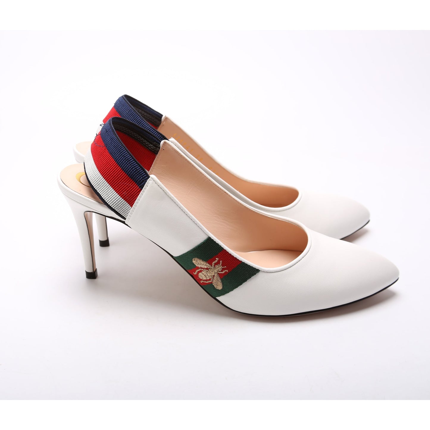 Gucci Sylvie Slingback Pumps Size