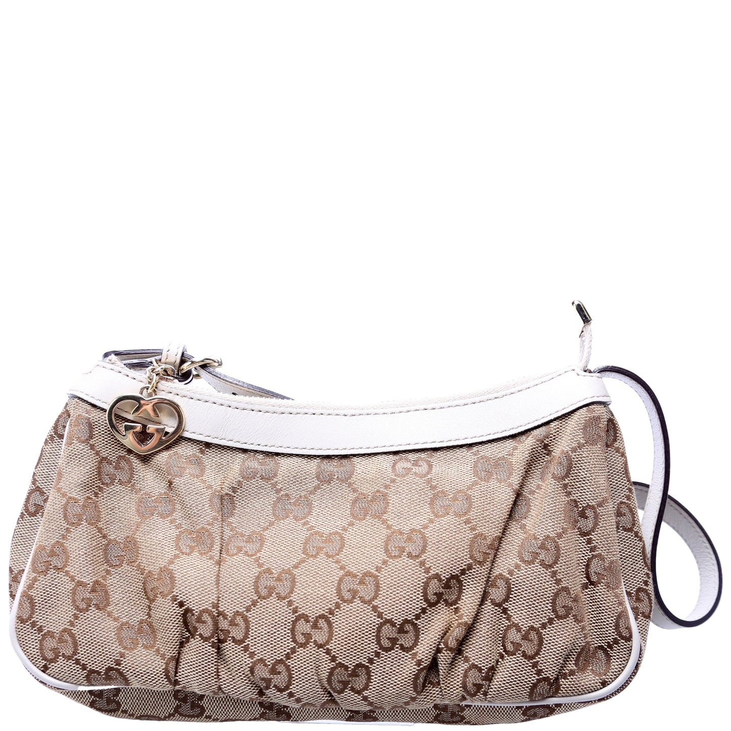 Gucci 245938 Lovely Heart Charm Pochette Bag