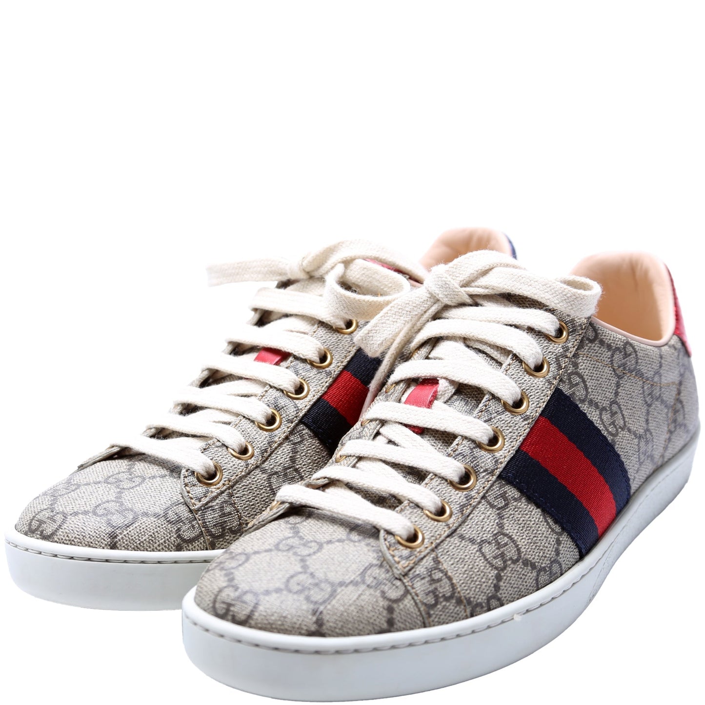 Gucci Ace Web GG Supreme Sneakers Size .