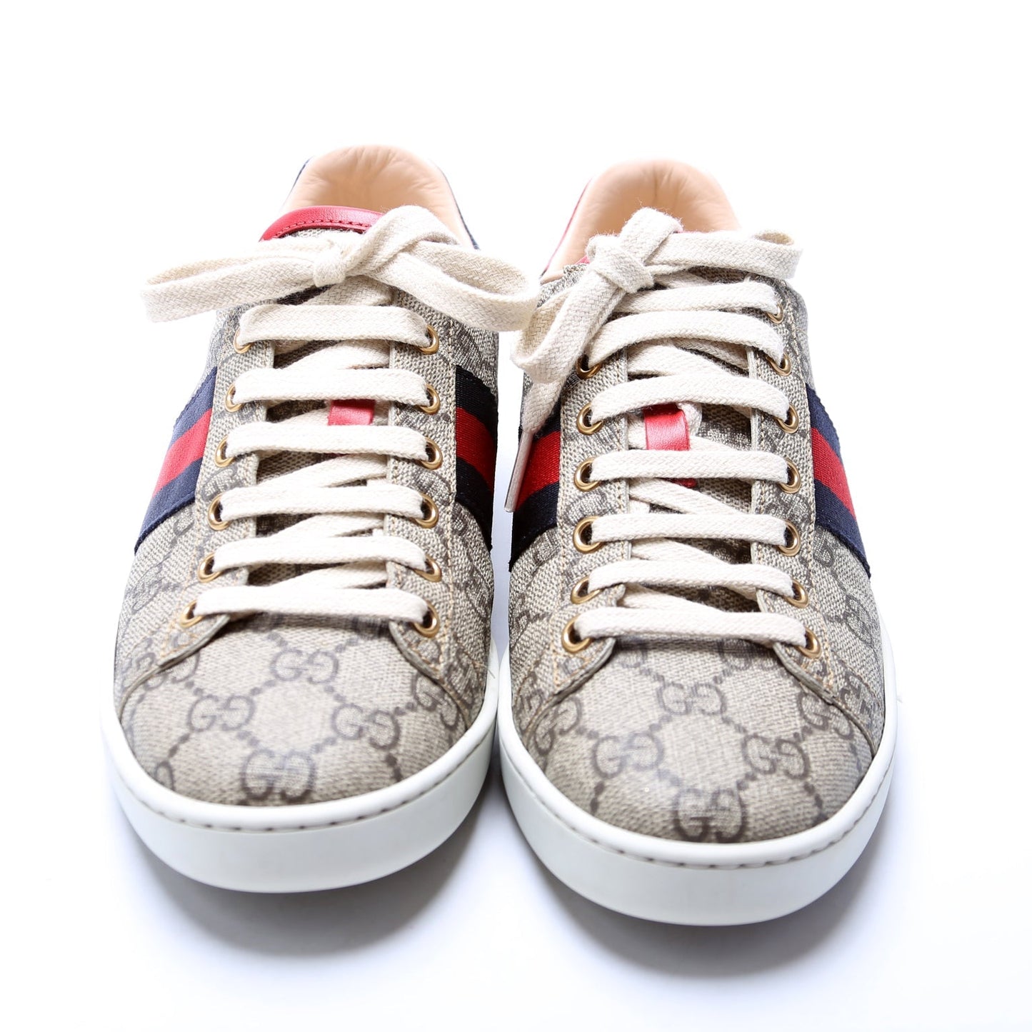 Gucci Ace Web GG Supreme Sneakers Size .