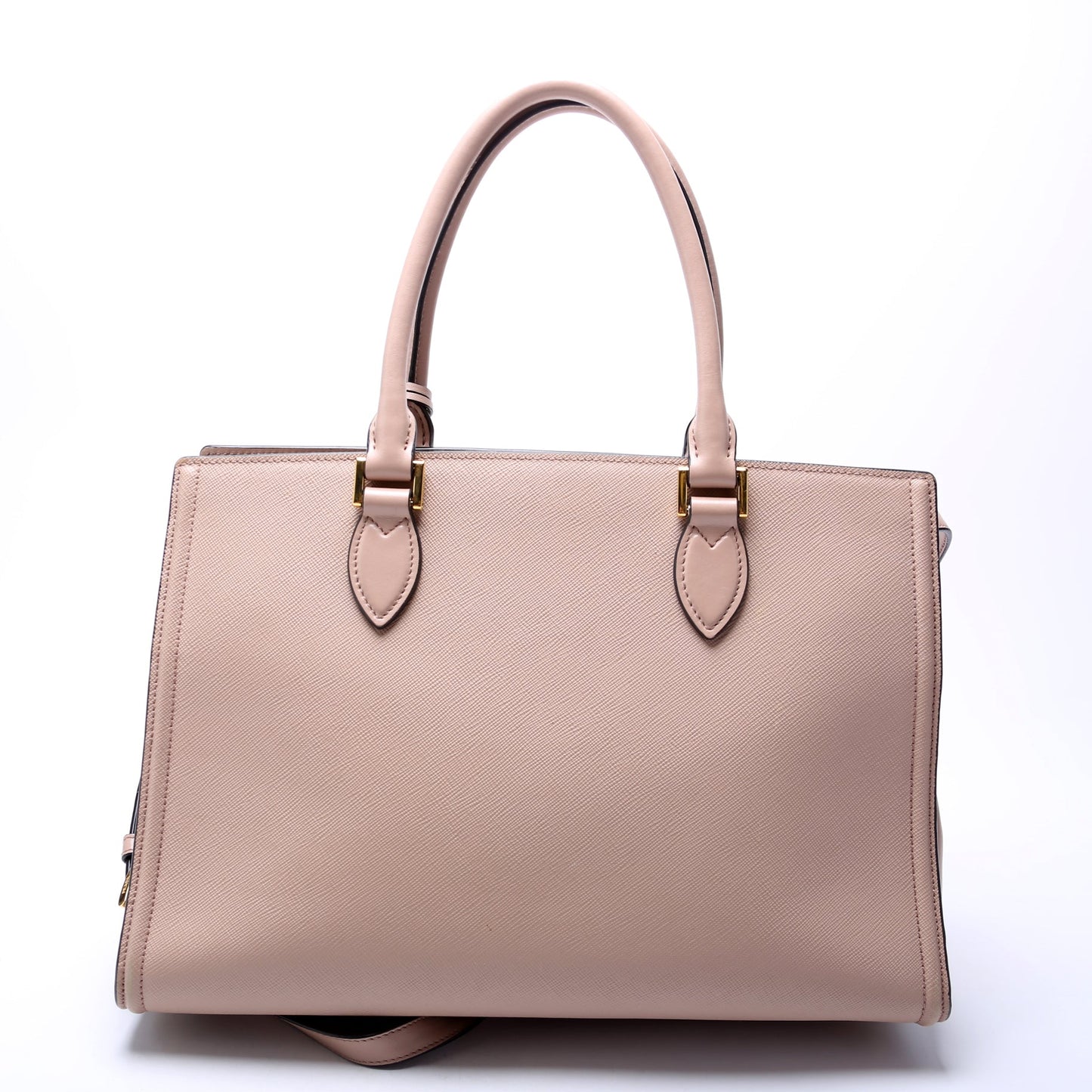 Prada Saffiano Lux Large Satchel Bag