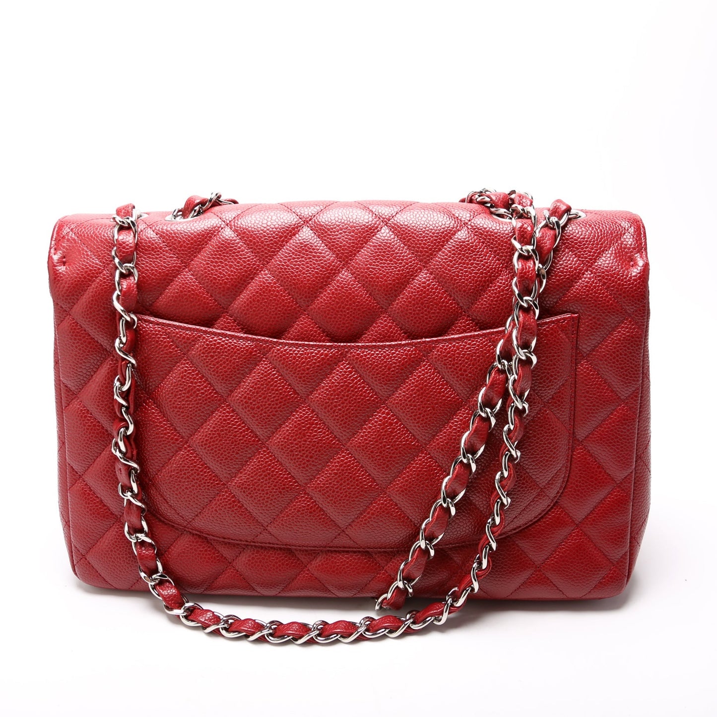 Chanel Classic Flap Jumbo Caviar 10-13M Bag