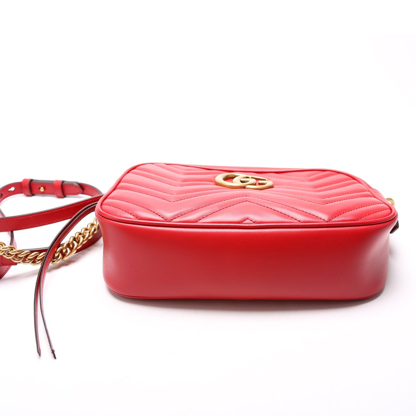 Gucci 447632 Marmont Small Leather Camera Bag