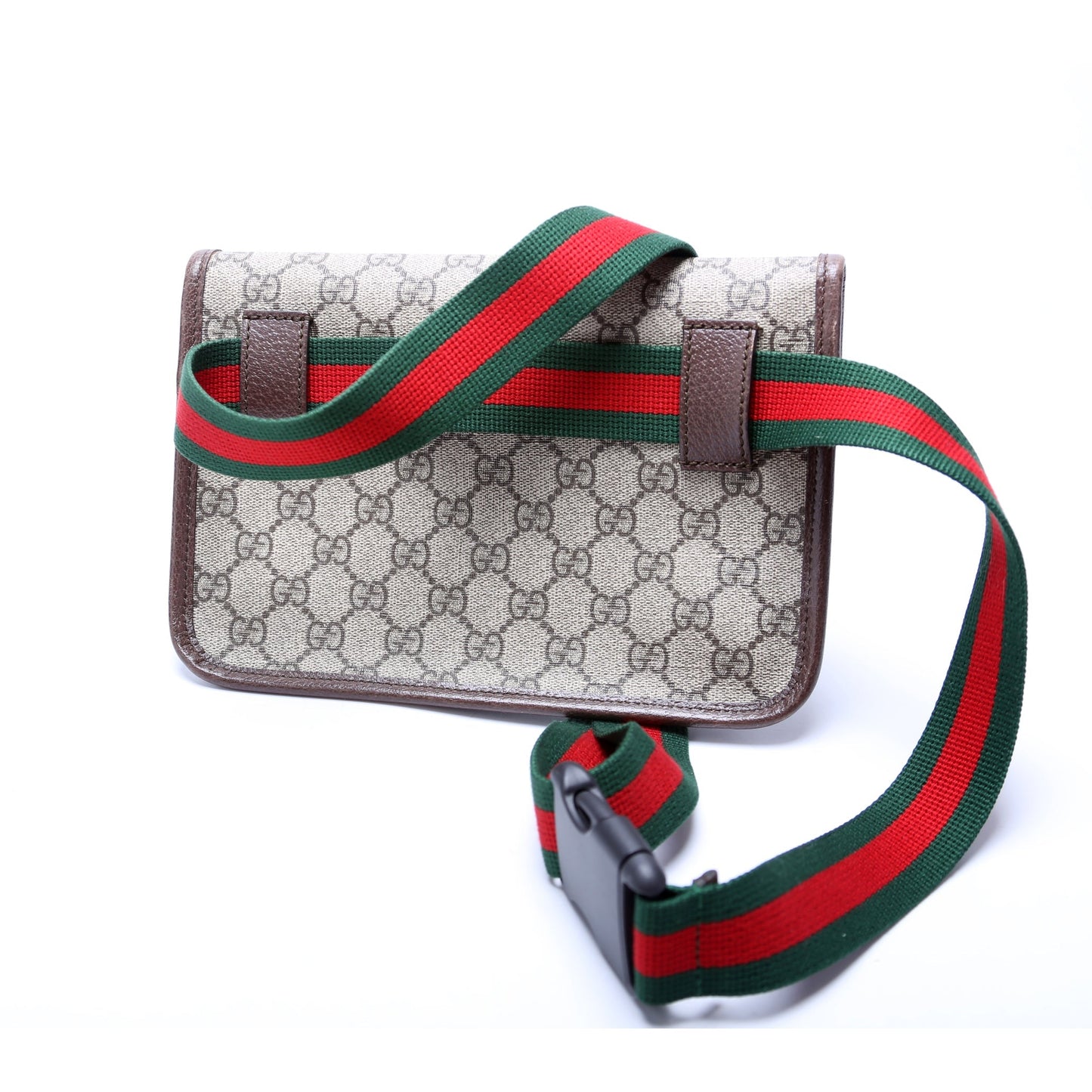Gucci 493930 GG Supreme Web Belt Bag