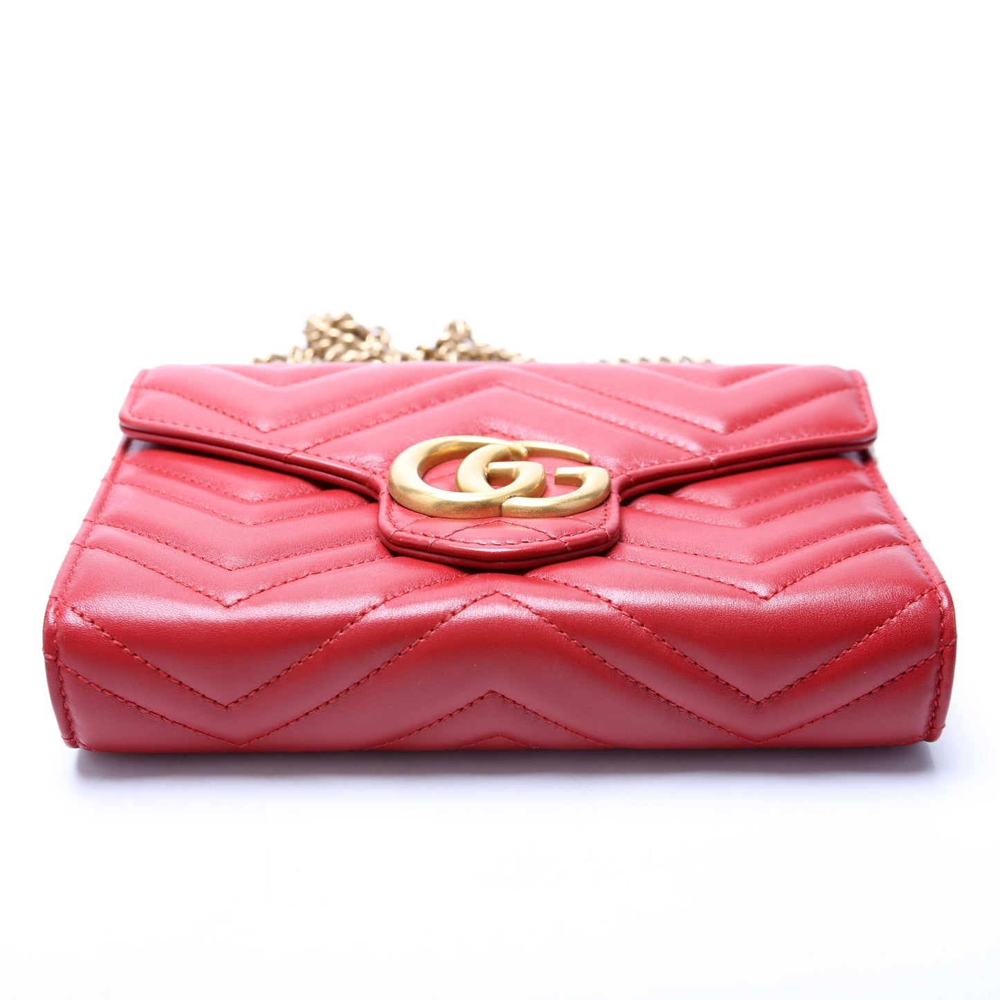 Gucci 474575 Marmont Chain Wallet Bag