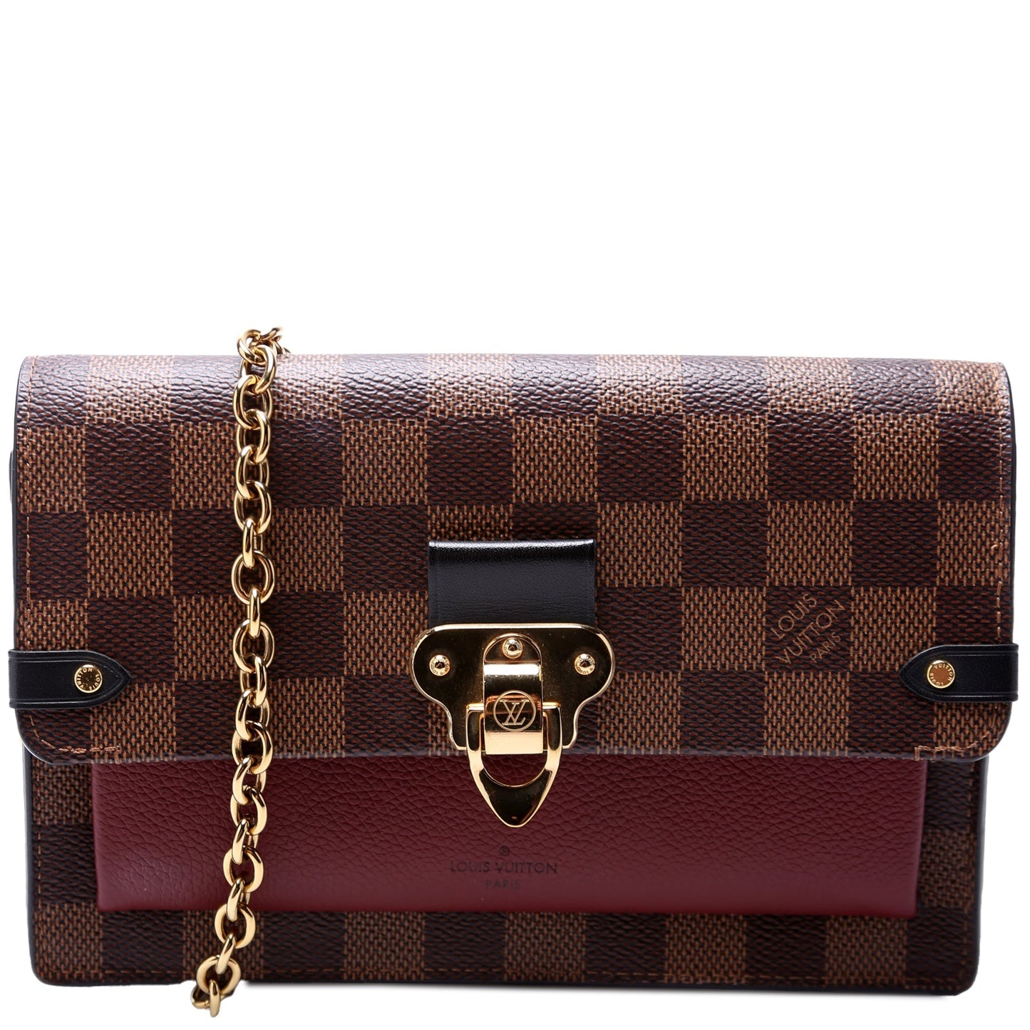 Louis Vuitton Vavin Chain Wallet Damier Ebene