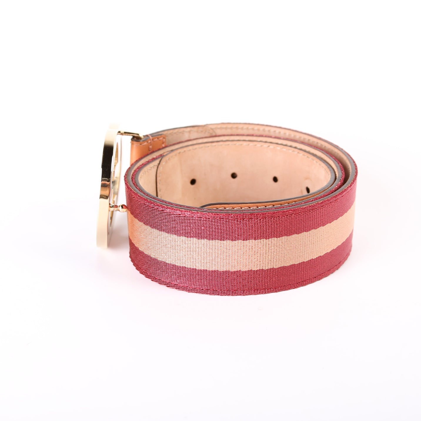 Gucci  Interlocking GG Web Canvas Belt Size /