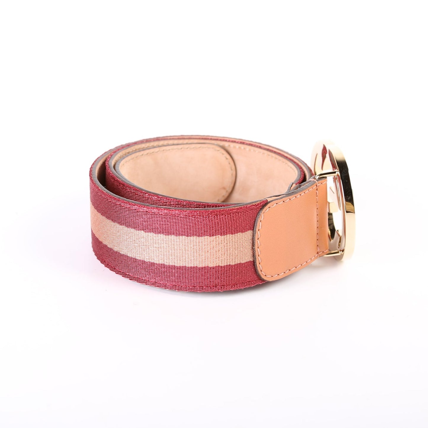 Gucci  Interlocking GG Web Canvas Belt Size /