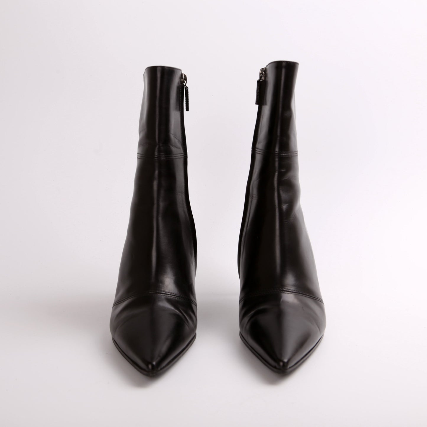Gucci Leather Pointed Toe Boots Size .