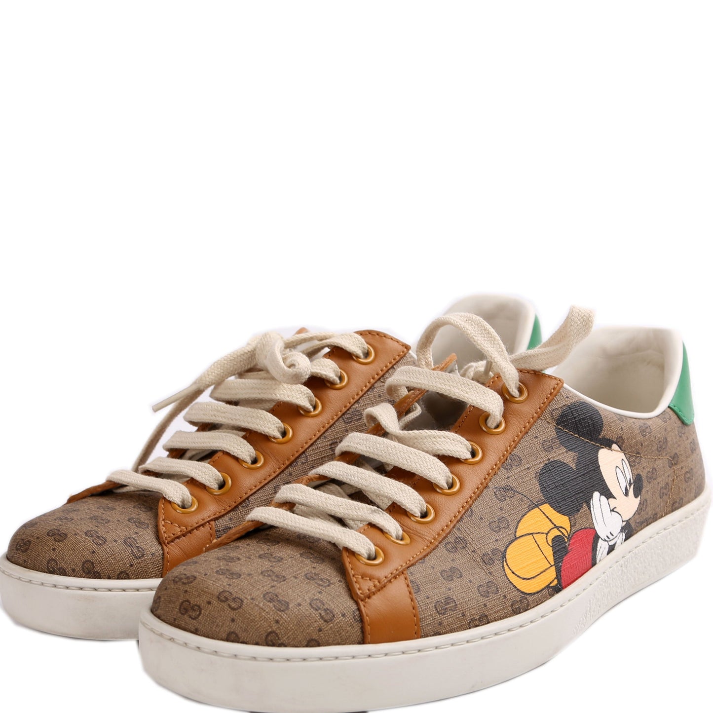 Gucci Ace Web Mickey Mo  Sneakers Size .