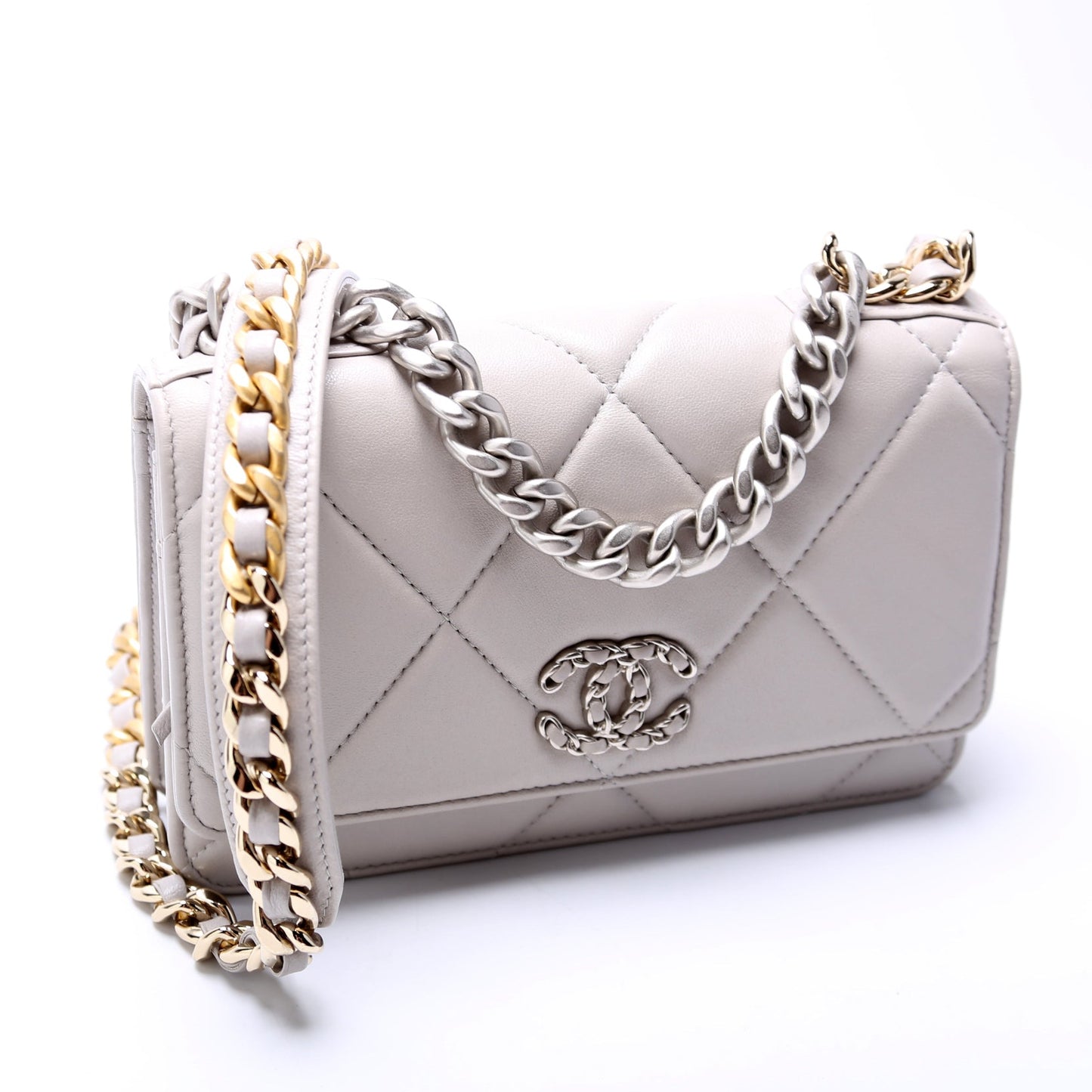 Chanel 19 WOC Quilted Lambskin RFID Bag