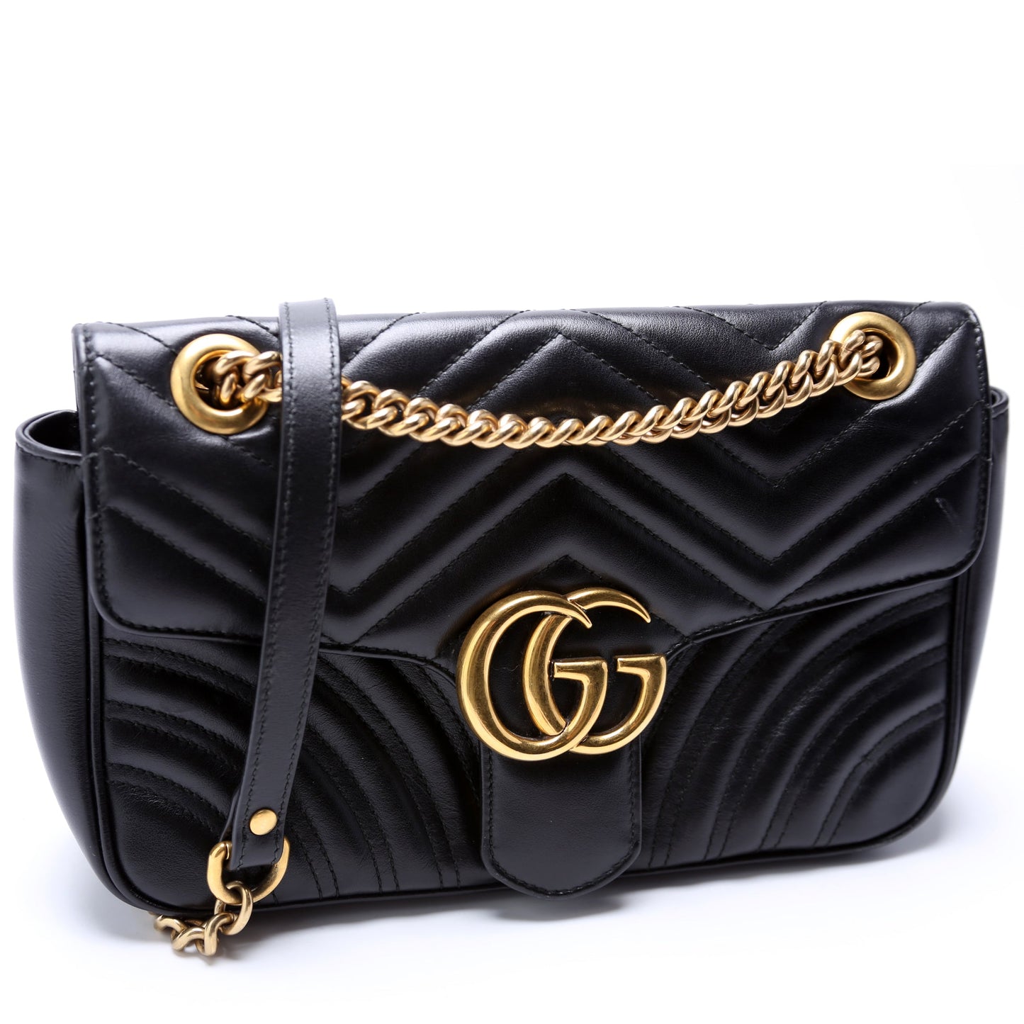 Gucci 443497 Marmont Shoulder Small Flap Bag
