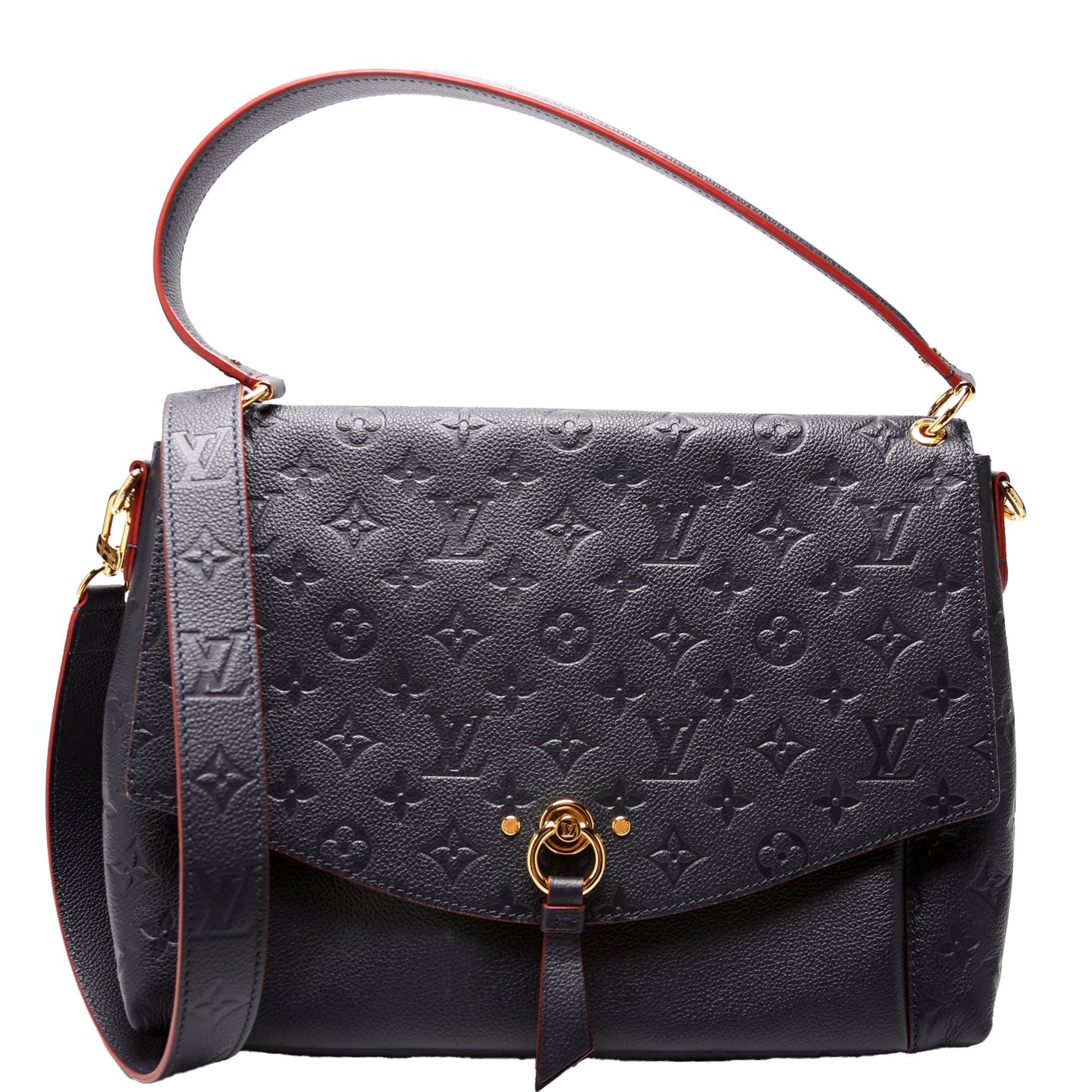 Louis Vuitton Blanche MM Empreinte Navy Blue