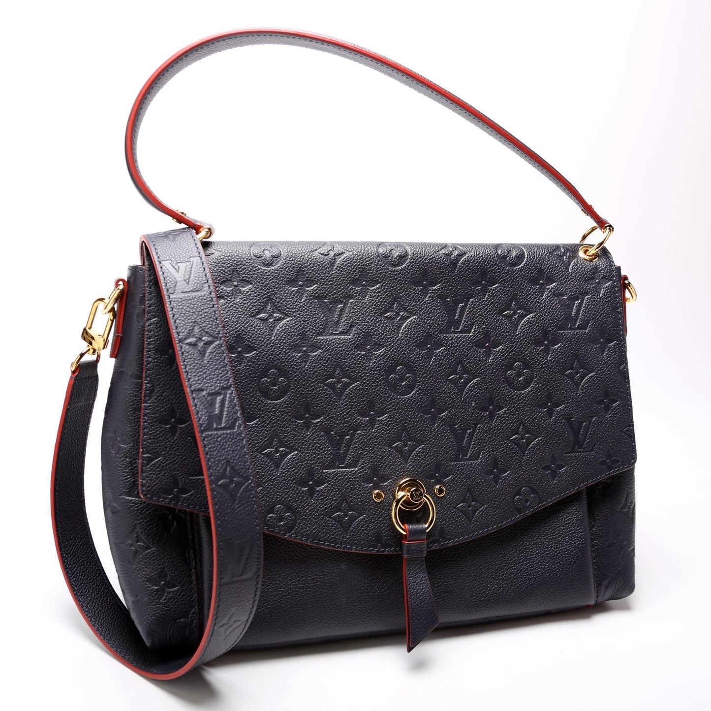 Louis Vuitton Blanche MM Empreinte Navy Blue